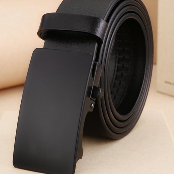 Men's belt cowhide belt men's all-match